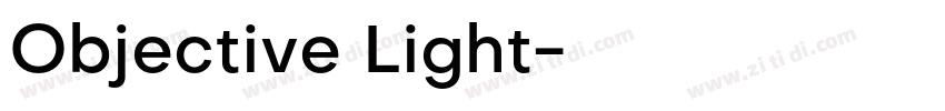 Objective Light字体转换